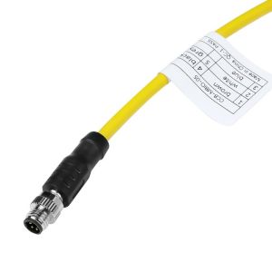 Alvin's Cables M8 5-Pin B-Code Male to Flying Lead I/O Cable for Cognex in-Sight