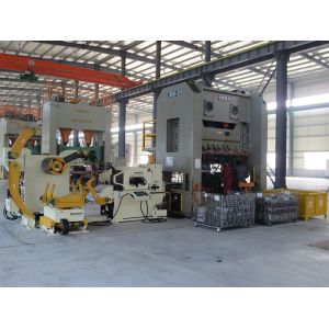 SS Sheet Metal Coil Feeder , 3 In 1 Feeder Stamping Process Automation