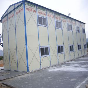 trasitional prefabricated tiny house use for 15 years for students dormitory