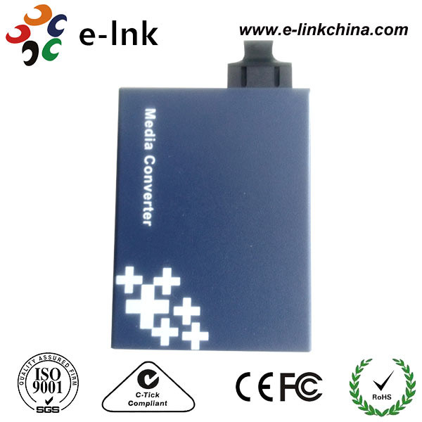 Quality SC Connector Optical POE Fiber Media Converter Multi Mode Dual Fiber 550m Distance wholesale