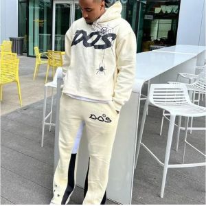 2 Pieces Casual Tracksuit ODM 100% Cotton Plain Dyed For Men