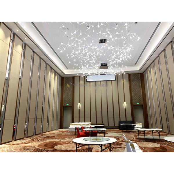 Quality Aluminum Frame Soundproof Operable Partition Wall Manual / Electric Operation wholesale