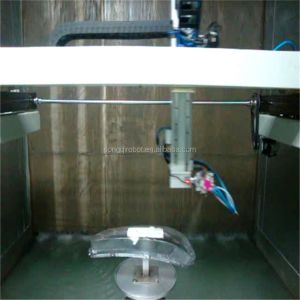 On Line Tracking Automatic Spray Paint Machine 4KW For Mahjong Machine Frame