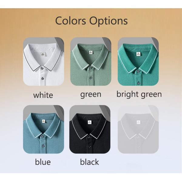 Thin Cool Men'S Short Sleeved T Shirt Lapel Polo Tops Horse Riding