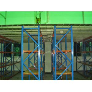 Heavy Duty Pallet Rack Mezzanine Systems For Logistics Warehouse