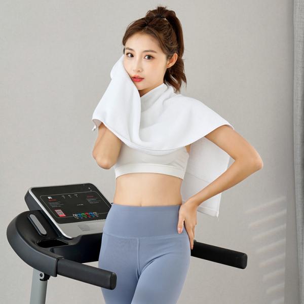 Home Hotel Traveling Spa Pure Cotton Towel with Custom Logo Printing White Black