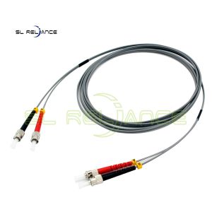 FTTB FTTX Indoor 2.0mm Fiber Optic Patch Cords ST To ST Fiber Jumper