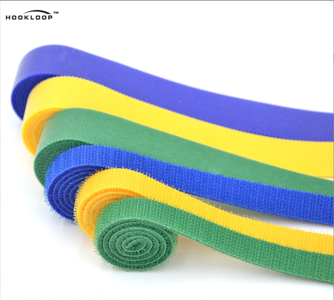 Back To Back Double Sided Hook And Loop Tape Nylon High Strength And Reusable