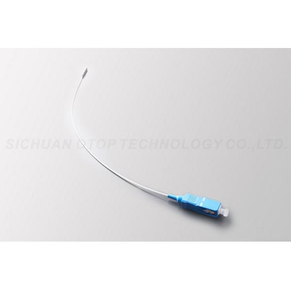 Quality SC / UPC Sc Pc Pigtail 0.9mm White Color For FTTB / FTTX Network wholesale