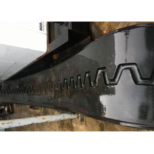 52 Link Asphalt Paver Rubber Tracks Smooth Pattern For Volvo PF5510