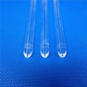 Cheap 99.99% Purity Polished Clear Quartz Rod Temperature Resistant Type for sale