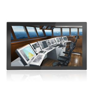 Full IP67 Waterproof Aluminium Alloy Housing Projected Capacitive Touch Monitor