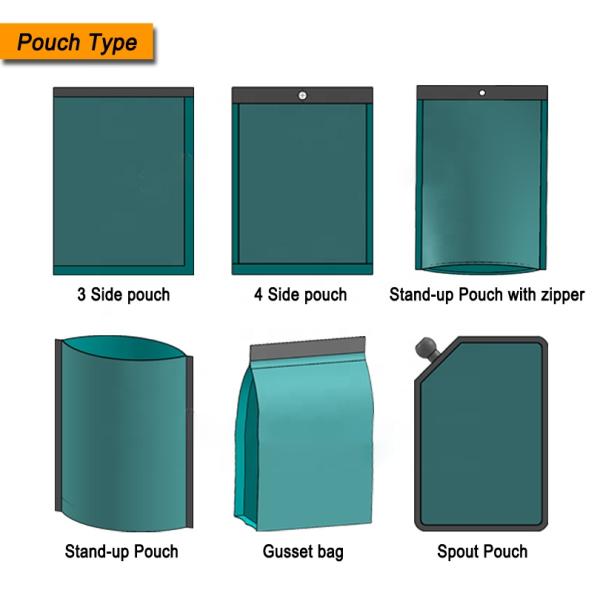 SS304 Premade Bag Packing Machine Coffee Powder Filling Machine BOPP