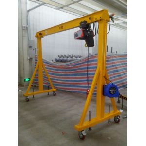 380V 50HZ 10T European Single Beam Bridge Crane