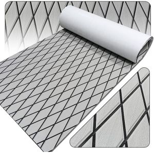 Flooring EVA Foam Decking Sheet, Faux Teak Decking Mat for Boat Yacht Marine