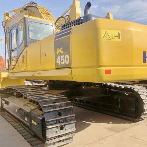 Shanghai Used 45 Ton Komatsu PC450-7 Crawler Excavator Digger with 2886 Working