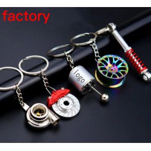 Cheap Turbine Turbo Automotive Key Chain , Engraved Zinc Alloy Keychain for sale