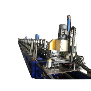 Light Weight Stud Roll Former Machine With Punching System, Steel Frame Machine