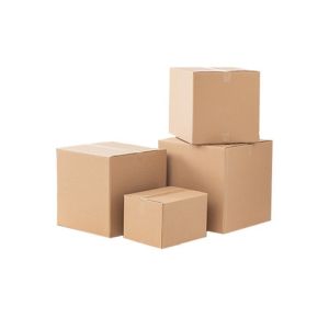 3 Ply B Flute Flat Pack Cardboard Boxes Folding White Carton Box For Wine Beer
