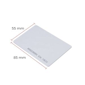 Contactless 125 KHz RFID Smart Proximity PVC Blank White Card With Customized
