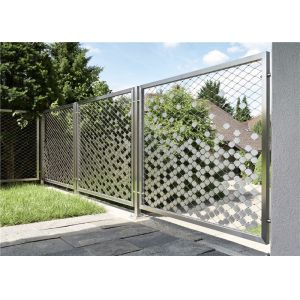 316L Decoration Stainless Steel Rope Mesh Garden Fence Wire Mesh 40mm