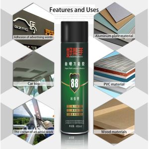 Adhesive Glue Polyurethane Foam Spray High Performance Pu Foam Scrap
