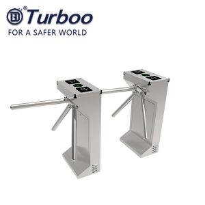 Three Arm Tripod Turnstile Barrier Gate , Pedestrian Waist High Turnstile