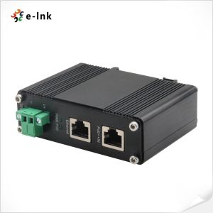 Industrial 10/100/1000Mbps 802.3bt PoE++ Splitter Output Voltage 24VDC