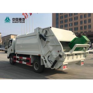 Sinotruk Howo 4x2 Compact Garbage Truck Euro 3 120hp 9cbm Without Sleeper
