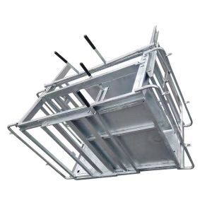 Horizontal Oval Pipe Australian Sheep Yard Panel 30x60x1.6mm Livestock Fence