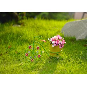 Multiple Design Metal Garden Pot Home Furnishings Customizable