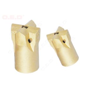 Precision Diameter 38mm Thread Button Bit R38 Cross Bit High Footage Speed