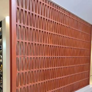 China Modern Simple Design Partition Wall Lightweight Decorative Terracotta Brick Privacy Screen Panel on sale