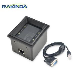 Data Matrix 1d 2d Qr Code Barcode Scanner Module With 4 LED Lights