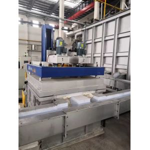 China Graphite Shaft Material Rotary Degassing Unit With Three Phase Four Wire Power Supply 100-500 Rpm Rotating Speed on sale