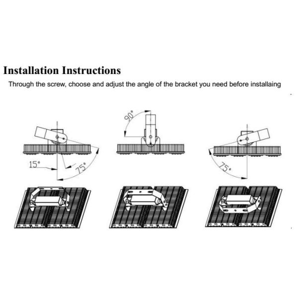 IP65 Waterproof Modular Led Sports Light 500W With Chips / Meanwell Driver