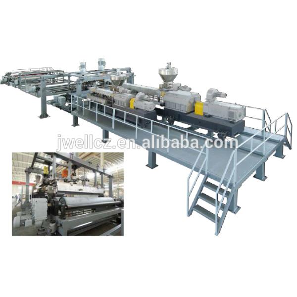 Jwell Builing/Car Glass Interlayer EVA/PVB film extrusion line