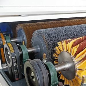 Fully Automatic Woodworking Wire Drawing Machine for Polishing Aluminum Plate