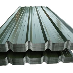 1m-12m Chromated corrugated metal ceiling panels Regular Spangle Minimum Spangle