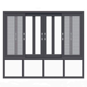 China Stainless Steel Screen Netting Aluminum Thermal Break Sliding Windows with Technology on sale
