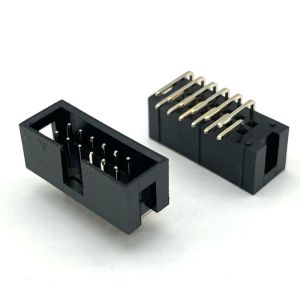 Right Angle Box Header Connector DIP PCB DC3 12 Pins Headers 2.54mm Pitch