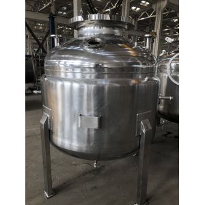 2.4Mpa 600l Double Layer Stainless Steel Jacketed Reactor