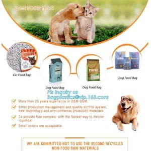 Packaging 15Kg 20 Kg Quad seal bags Cookie Plastic Packaging Bag slider zipper