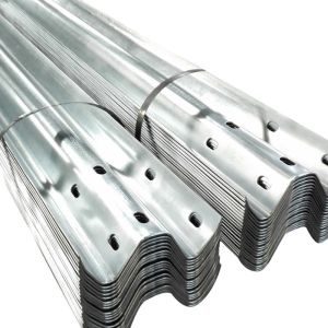 Custom Color Q345 Q235 Galvanized Steel Highway Guardrail for Road Traffic Safety