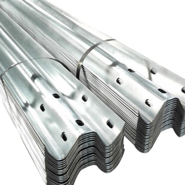 Quality Custom Color Q345 Q235 Galvanized Steel Highway Guardrail for Road Traffic Safety wholesale
