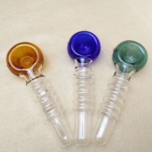 China Light Thick Pyrex Glass Water Pipe 4.7 Inch Length Simple Convenient Design on sale