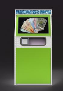 Cheap Qr Code Cash Dispenser Bank Atm Machine For Rvm Recycling Sorting Center for sale