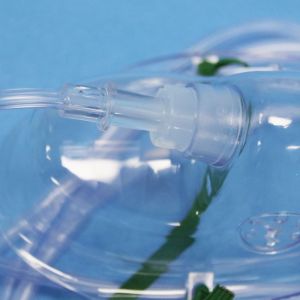 High rate aerosol output nebulizer mask with oxygen oxygen aerosol mask mask for