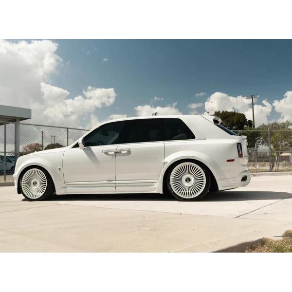 Black Cullinan Rolls Royce Body Kit NT Style Front And Rear Bumper Widebody Kit