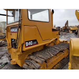 Used Cat Crawler Bulldozer D4c with Pyramid Track, Secondhand Dozer Cat D4c D3c